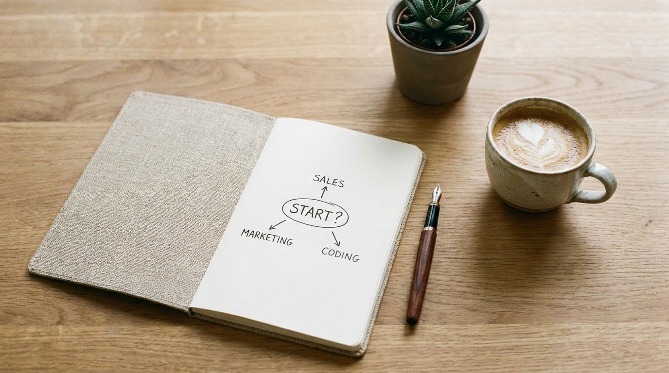 Coding, Sales, or Marketing: What Should New Entrepreneurs Learn First?